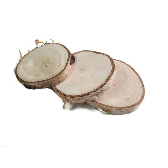 Placă de lemn de mesteacăn șlefuită 6-8cm 1cm megamix.sk