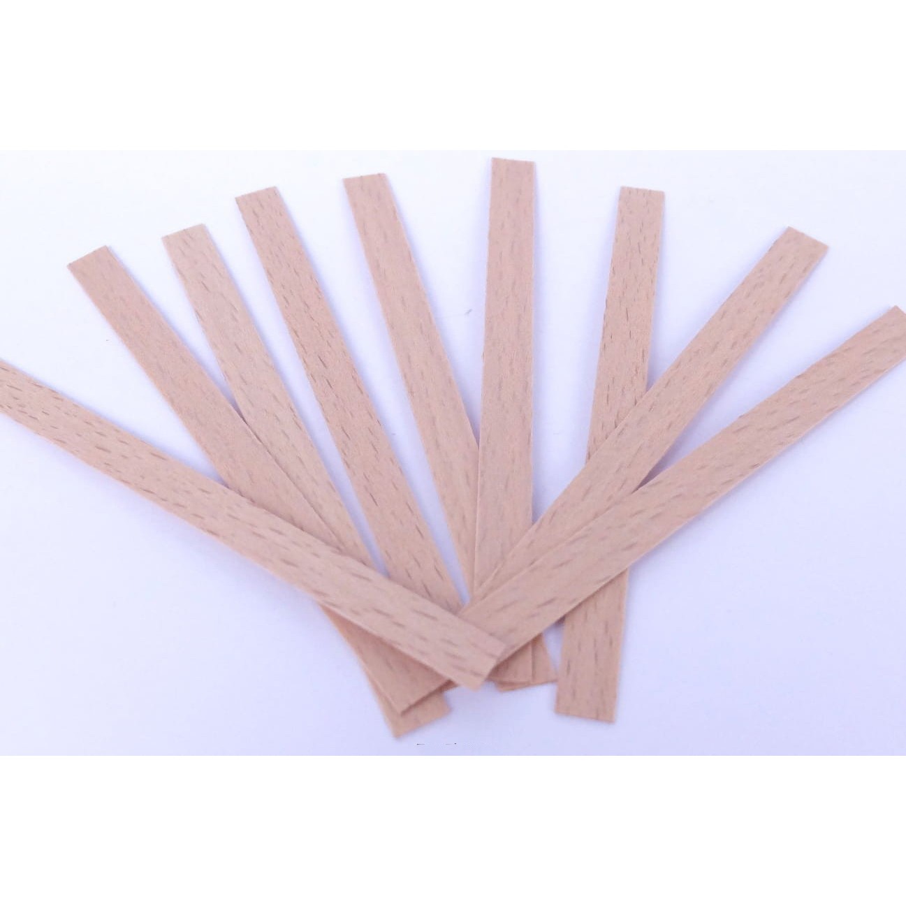 Fitil de lumânare din lemn 110x10mm 10buc
