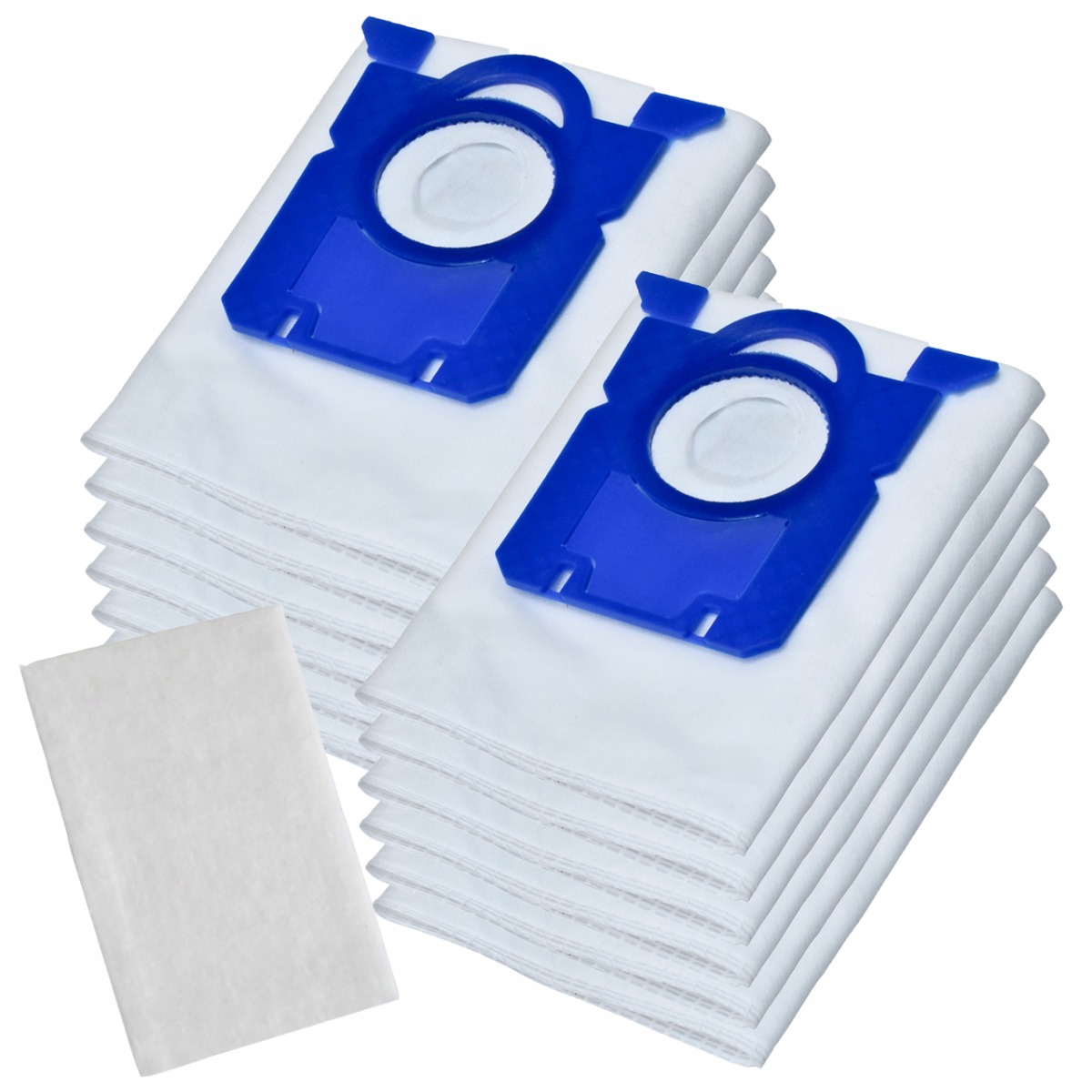 ELECTROLUX, PHILIPS, AEG syntetické vrecká do vysávača 12ks + 1 filter megamix.sk