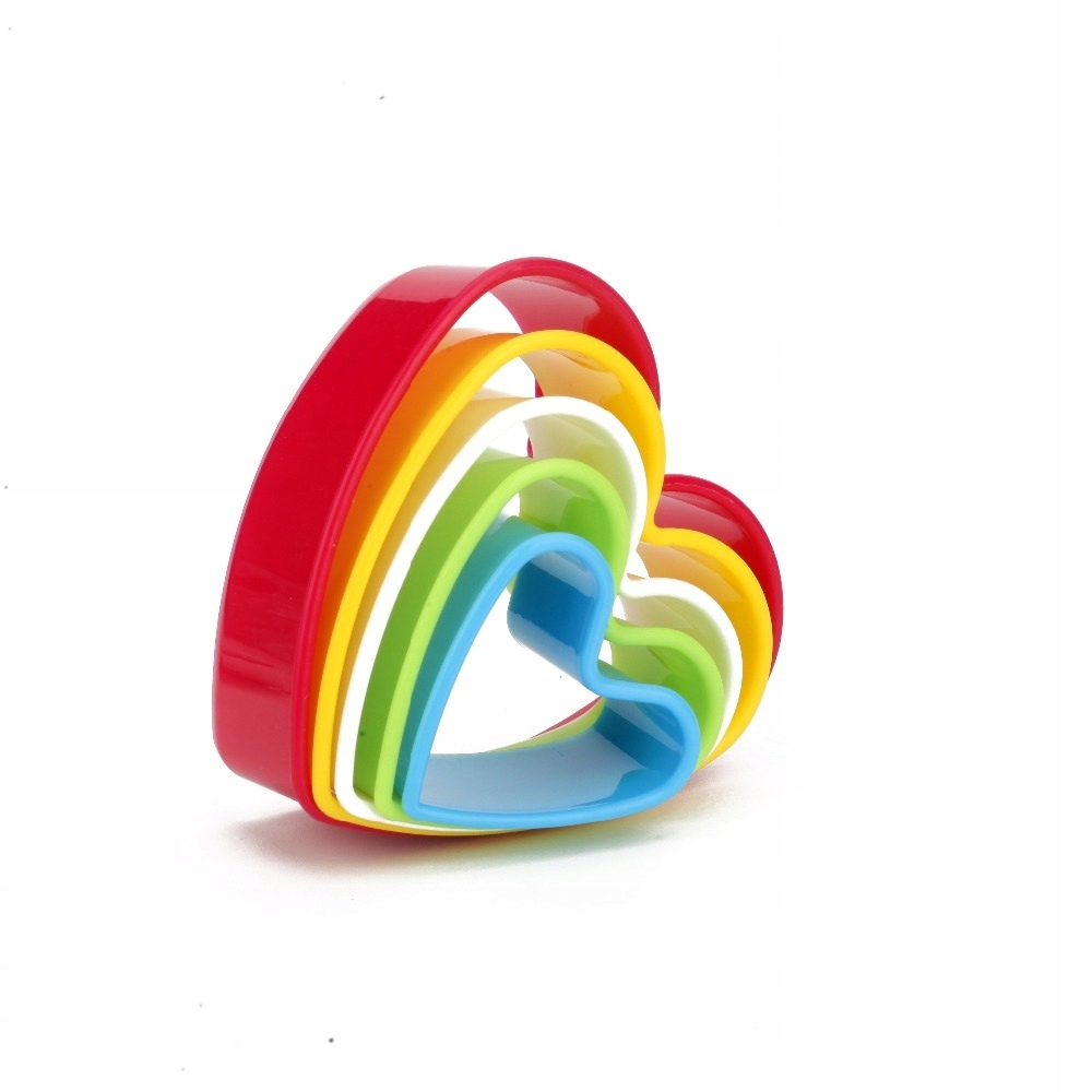 Forme colorate pentru fabricarea biscuiților 5 bucăți