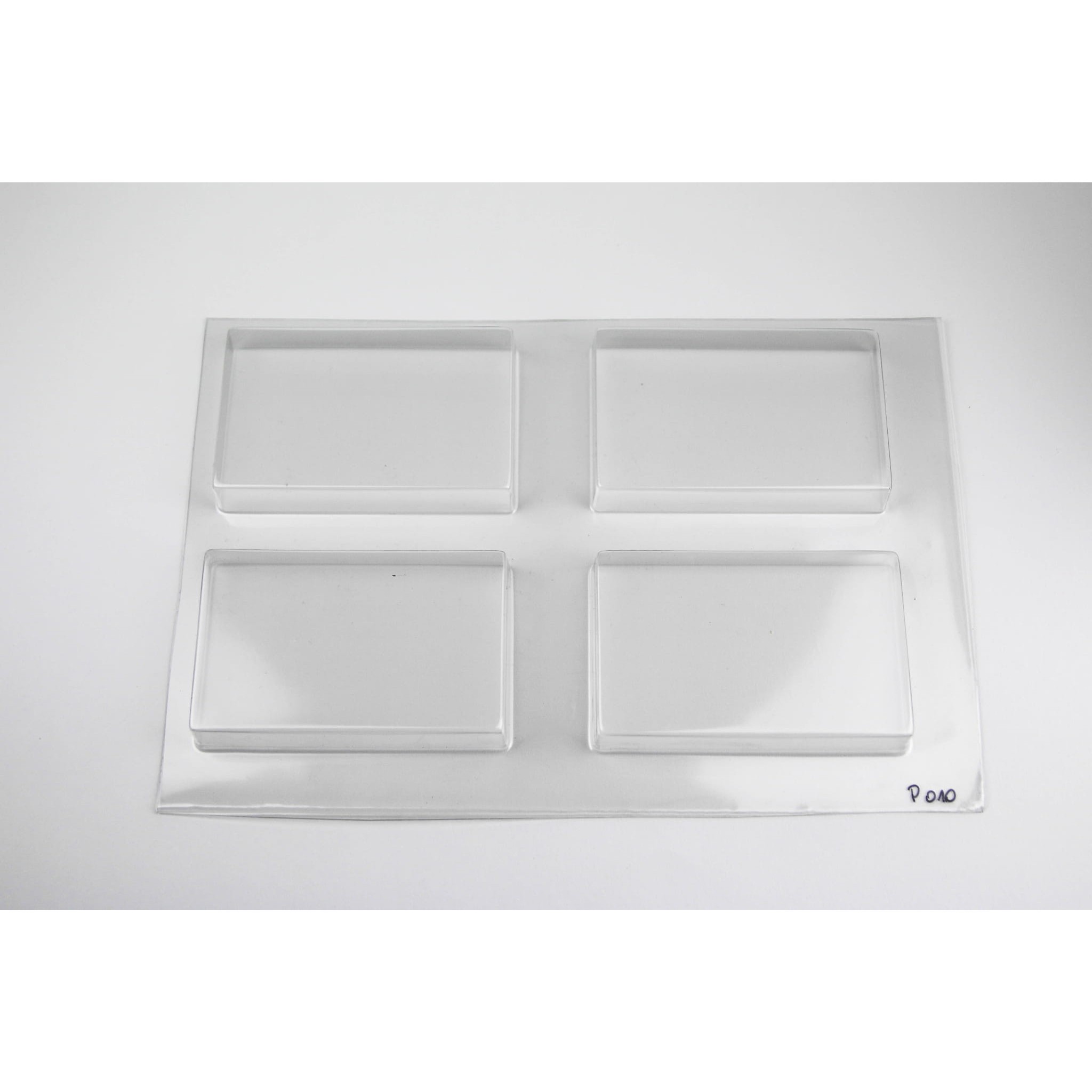 Formă pentru săpun dreptunghiulară pentru 4 bucăți