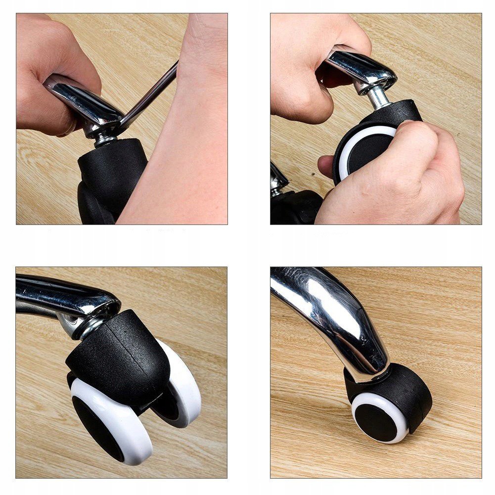 Roți din cauciuc pentru scaun 11mm 5 bucăți cauciuc rezistent megamix.sk