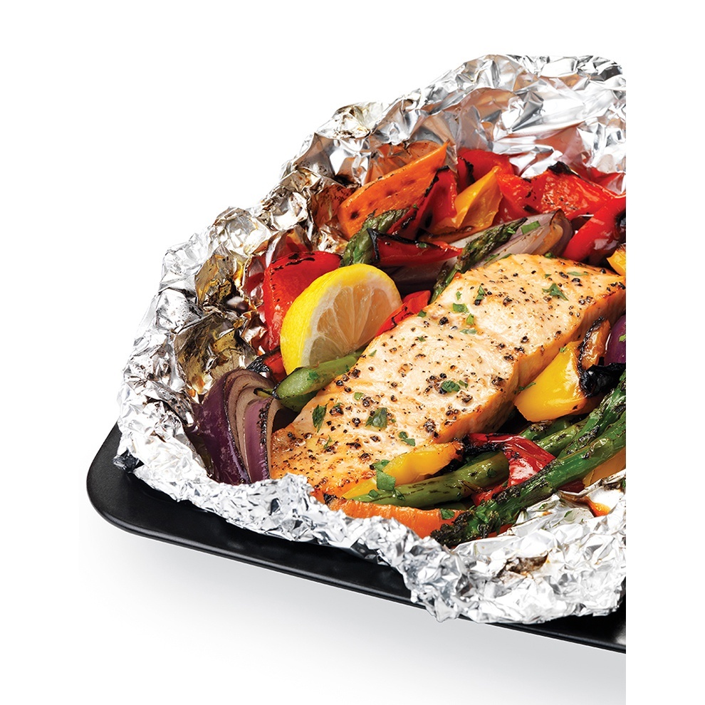 folie de aluminiu groasă 1kg 29cm pentru copt grătar megamix.sk