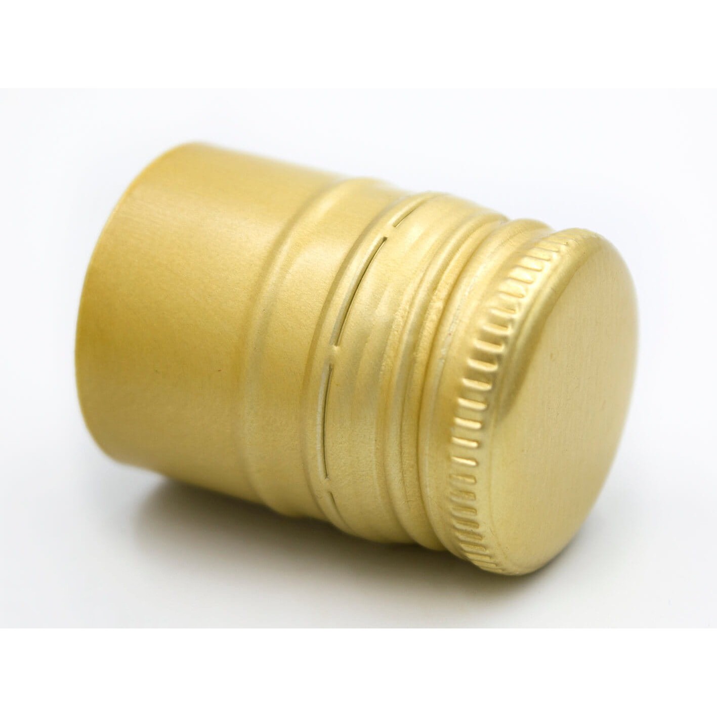 Capac de aluminiu filetat 30/44 mm 50 bucuri auriu lung megamix.sk