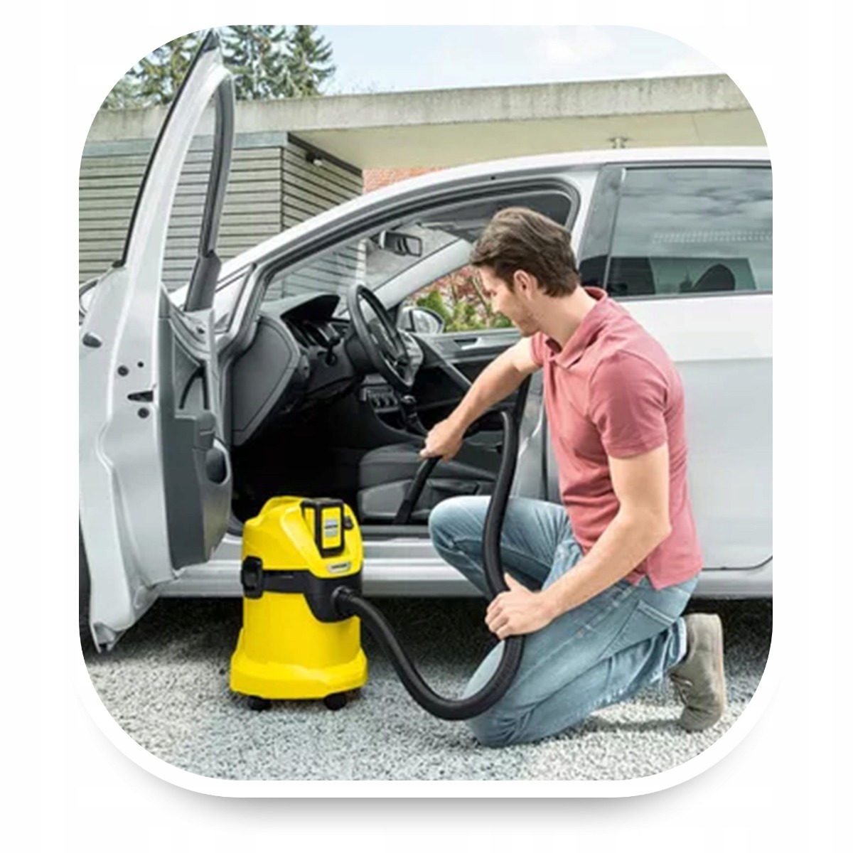 Saci din fibră de lână pentru aspirator Kärcher WD2 / WD3, set de 4 buc megamix.sk