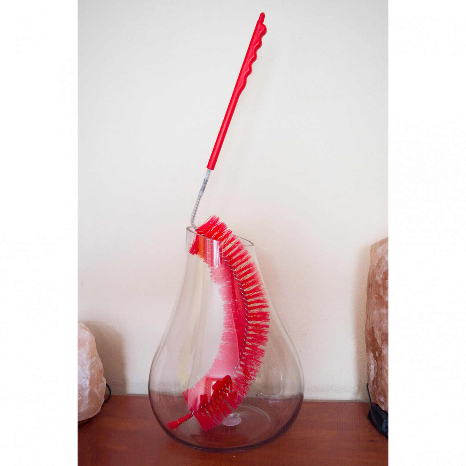 Perie pentru spălat vase din sticlă, 71 cm curbat megamix.sk