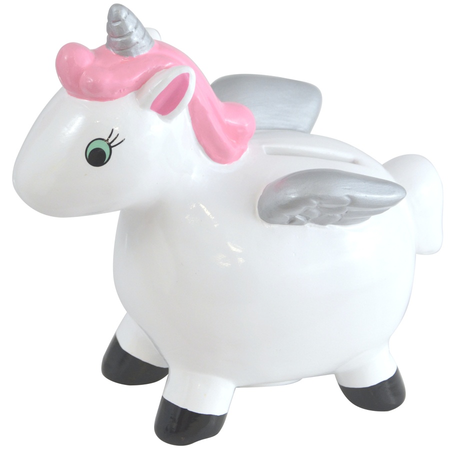 Pușculiță ceramică Unicorn culori diverse