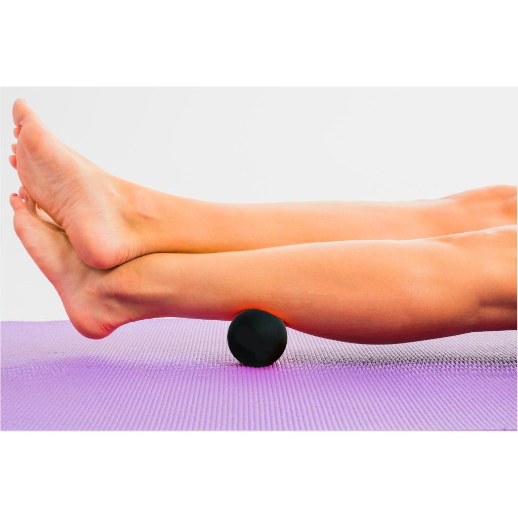 Bila de masaj minge bilă Lacrosse Ball neagră megamix.sk