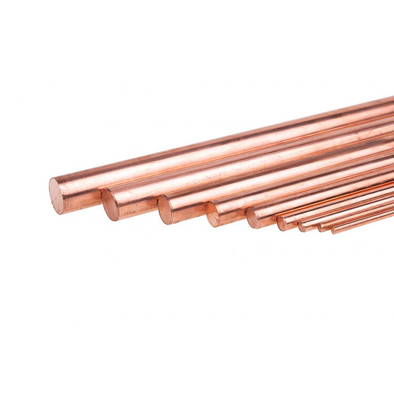bară de cupru 1m Φ16mm tijă metalică megamix.sk