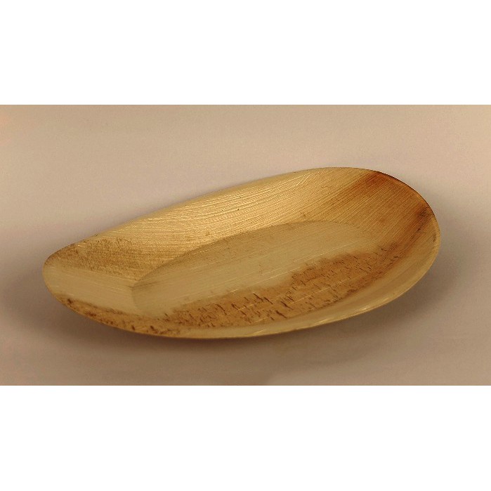 Bol din frunze de palmier presate 17x26x2cm organic