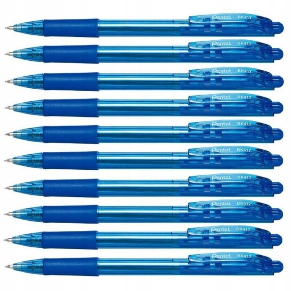 pixuri albastre 10 buc Pentel BK417 megamix.sk