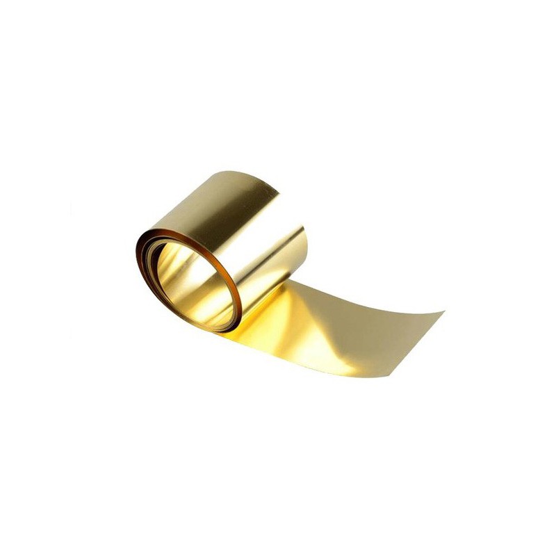 bandă de alamă 1000x300x0,3mm megamix.sk