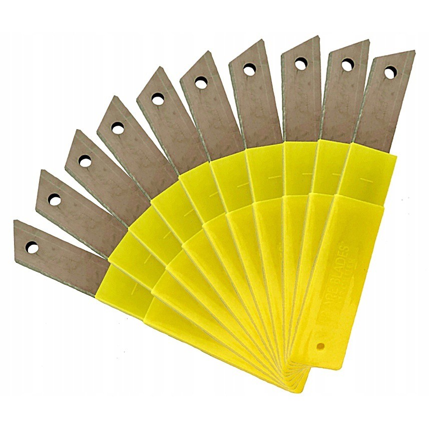 rezerve lame pentru cuțite 100 buc 18mm megamix.sk