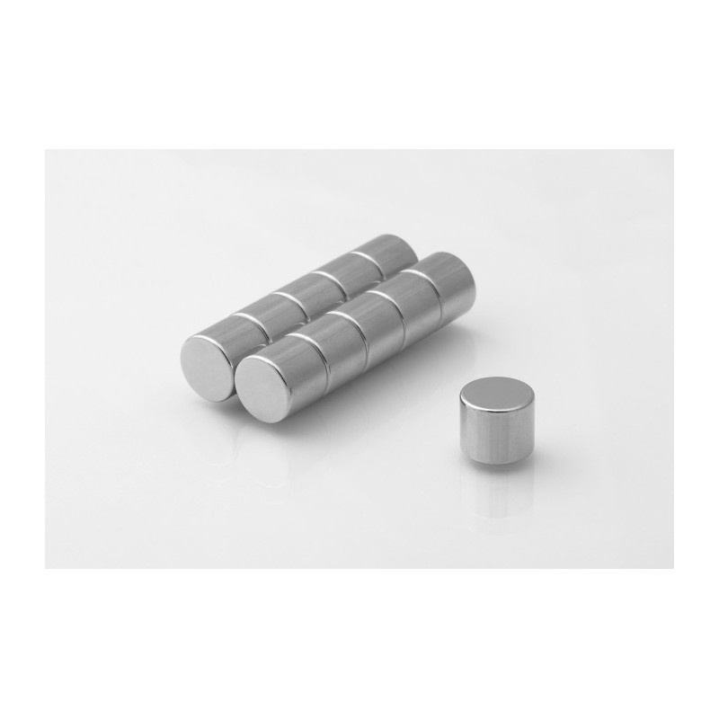 magnet neodim cilindric MW 12x10 N38 megamix.sk