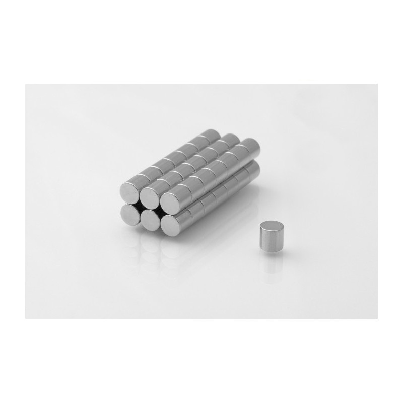 magnet cilindric neodim MW 6x6 N38 megamix.sk
