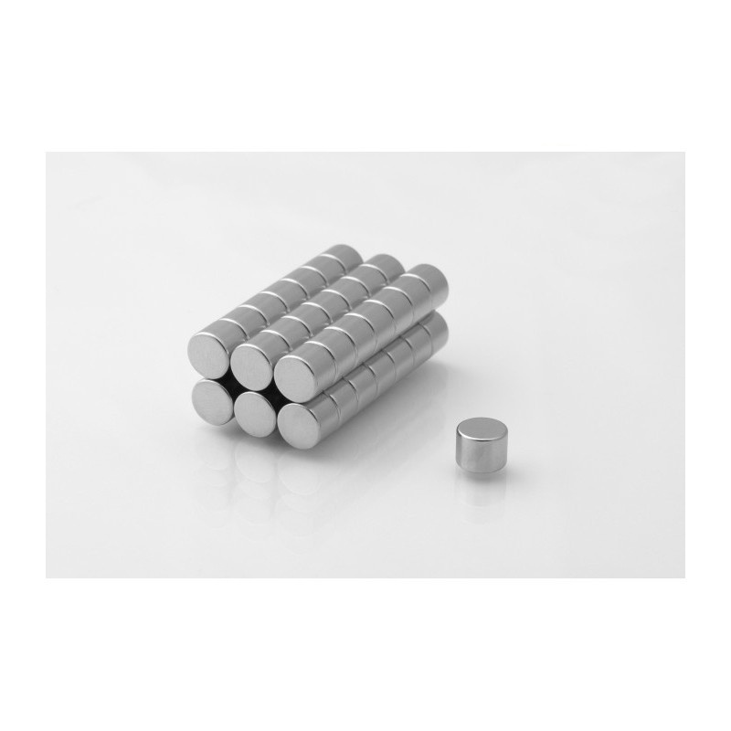 magnet neodim cilindric MW 8x6 N38 megamix.sk