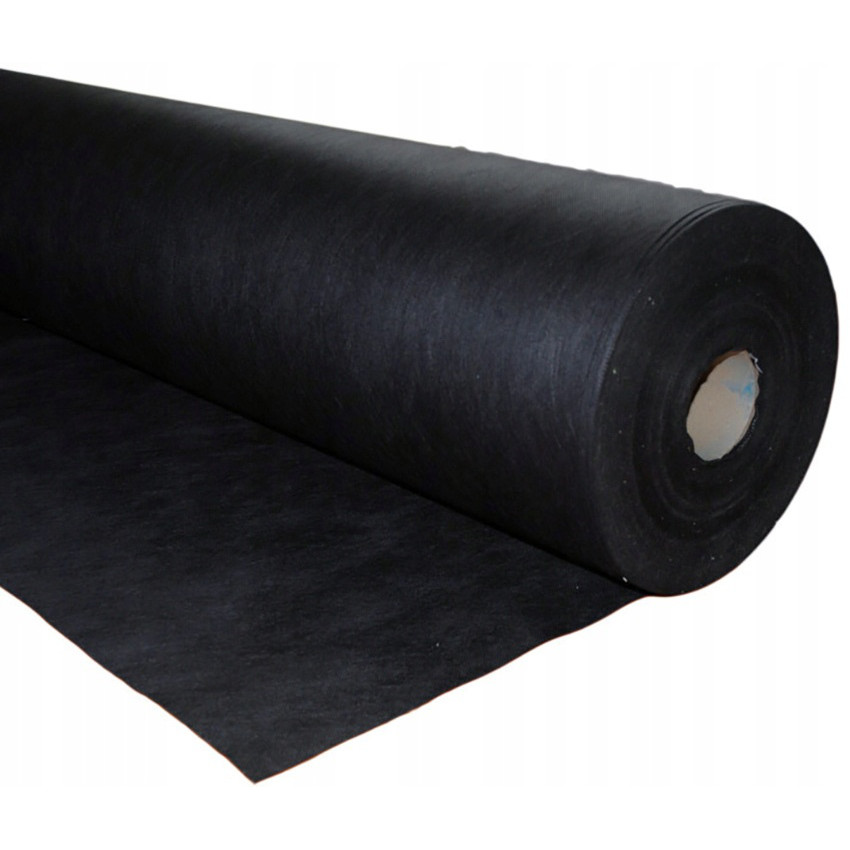 agrotextil nețesut 160cm 1mb 100g/m2 negru gros rezistent megamix.sk