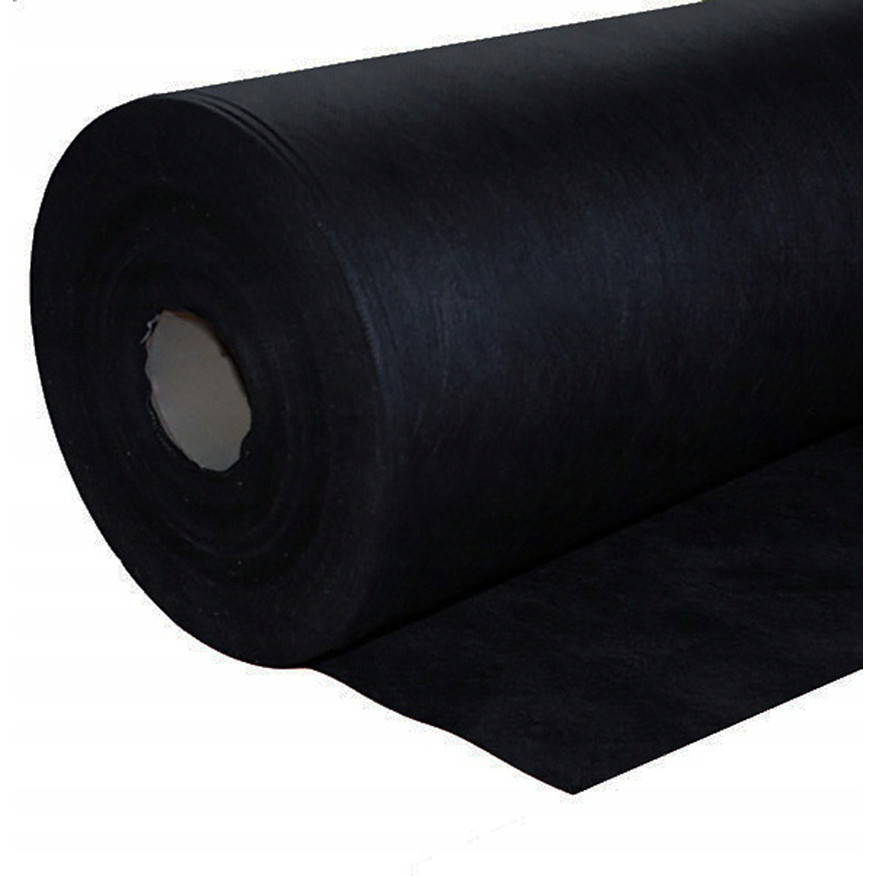 agrotextil nețesut 160cm 1mb 100g/m2 negru gros rezistent megamix.sk