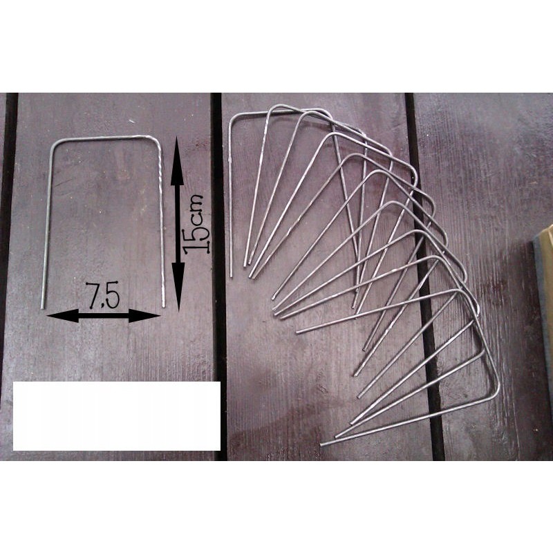 cuie din oțel pentru fixarea agrotextiliei agrofibre 100 buc megamix.sk