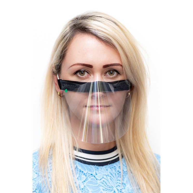 husă de protecție pentru față mască transparentă nas gură 21x12cm universală megamix.sk