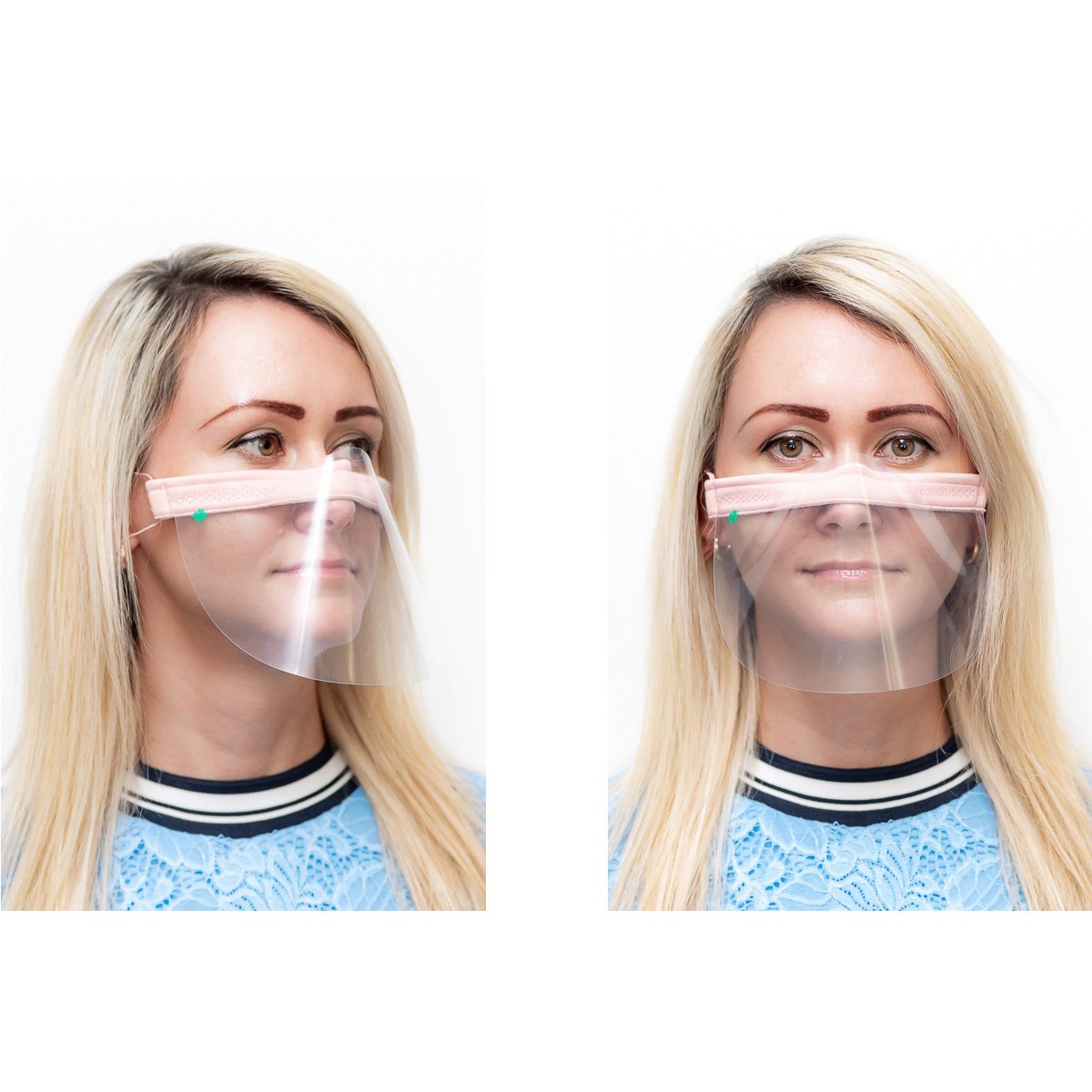 husă de protecție pentru față mască transparentă nas gură 21x12cm universală megamix.sk