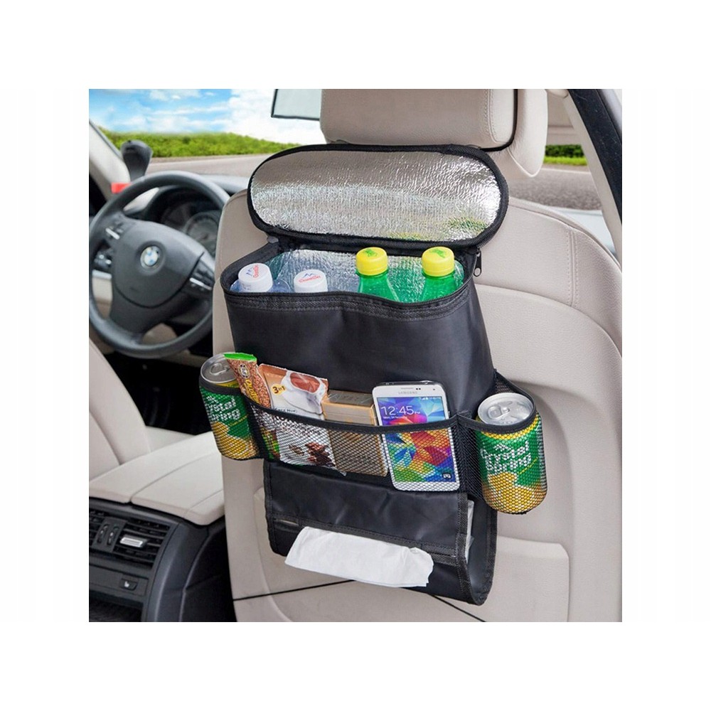 Organizator termosă pentru mașină pentru scaun 35x28x10cm negru megamix.sk