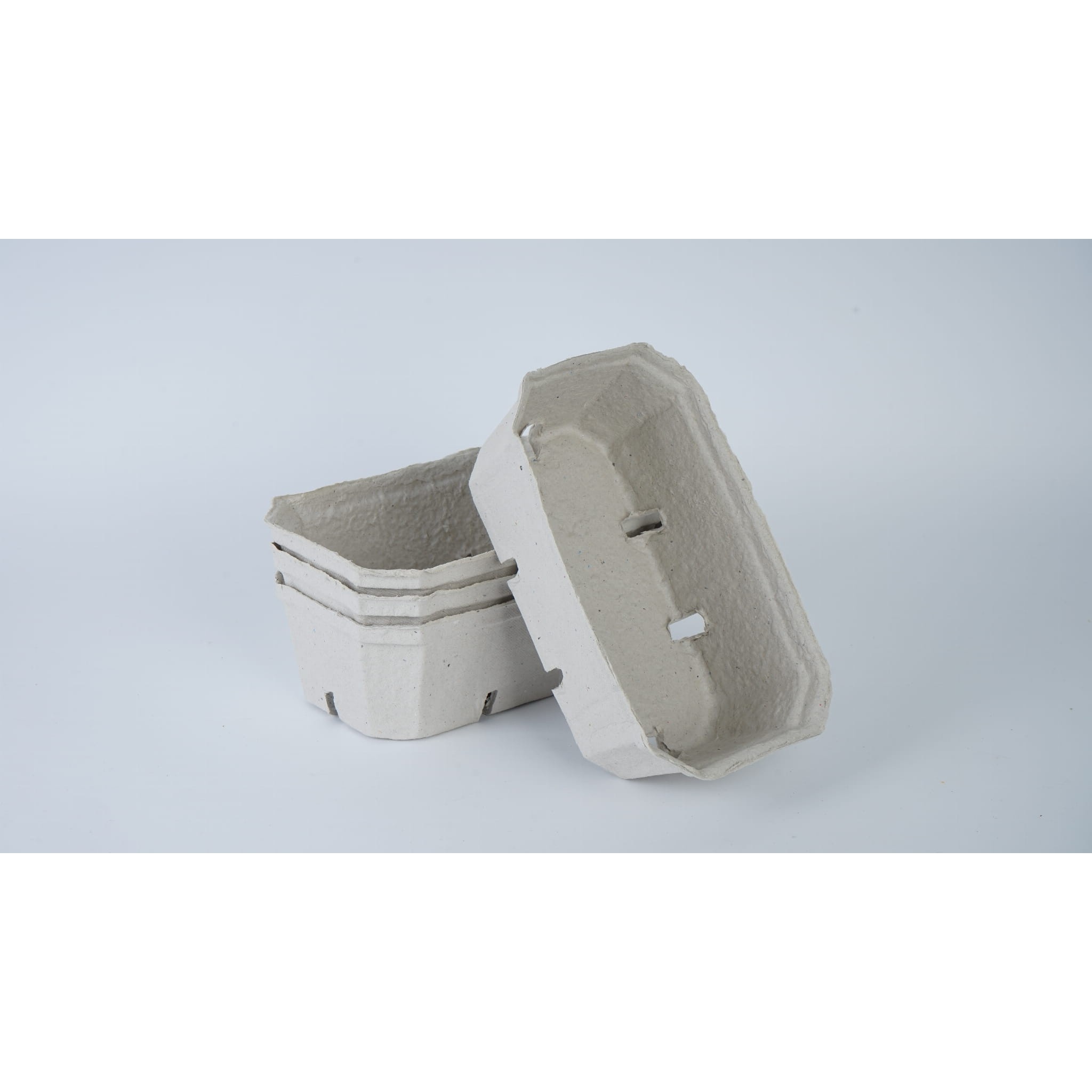 recipient de hârtie pentru fructe 500g 100 bucăți 190x115x65mm megamix.sk