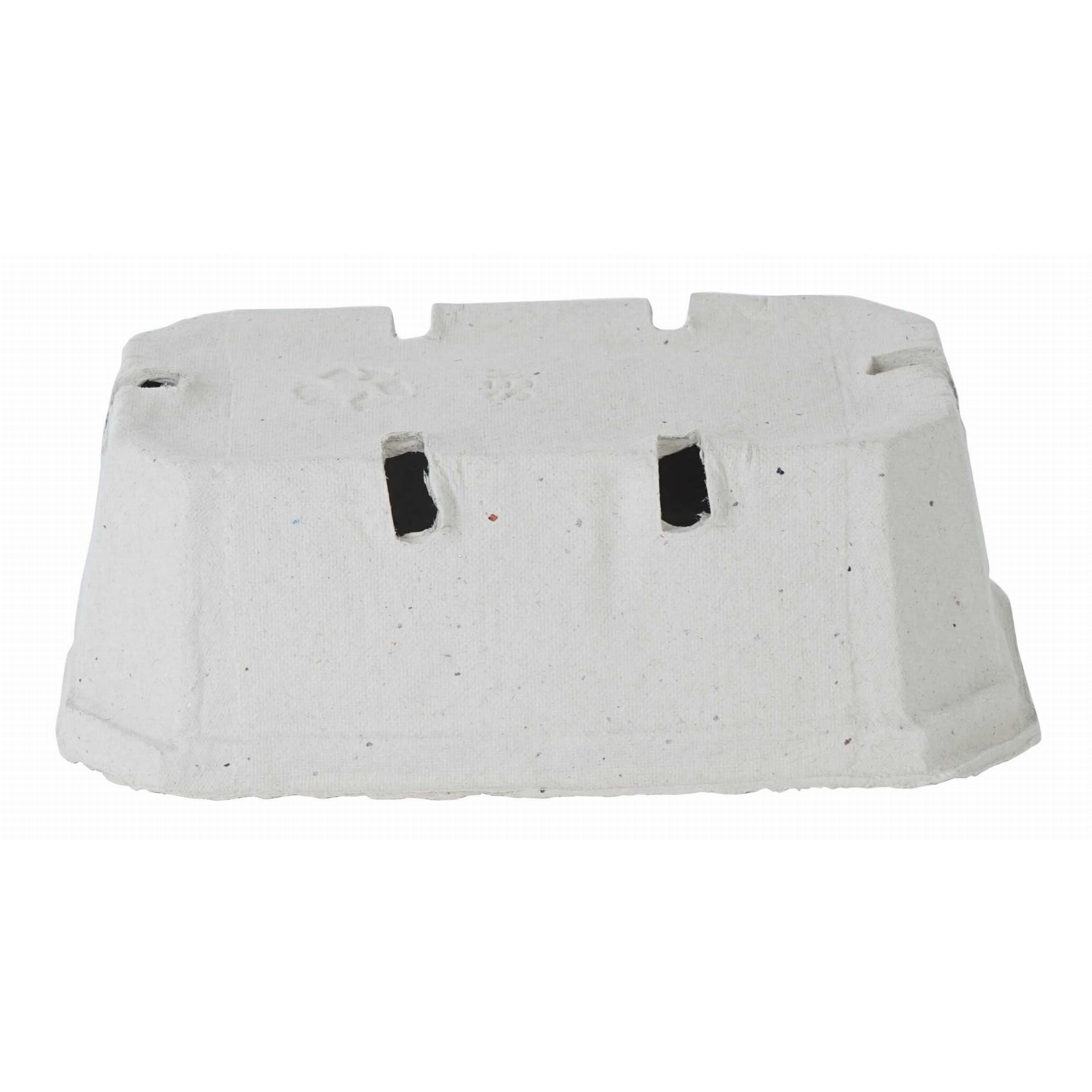 recipient de hârtie pentru fructe 500g 100 bucăți 190x115x65mm megamix.sk