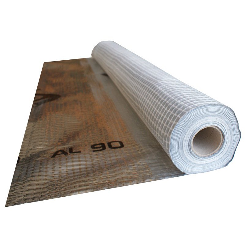 Folie parotonă izolatoare din aluminiu AL 90 75m2 megamix.sk
