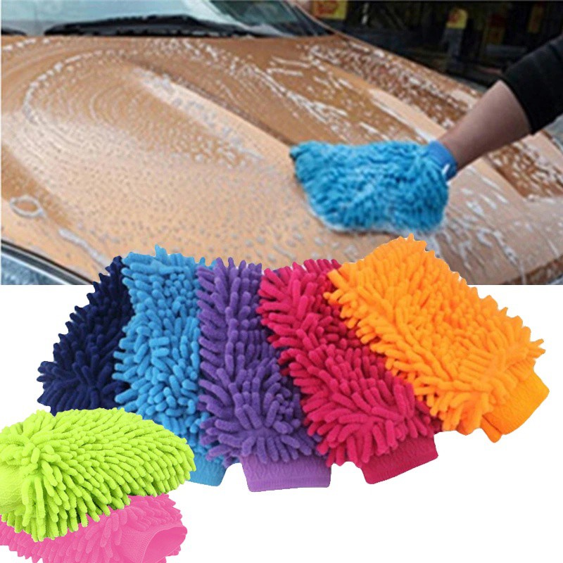 Mănușă din microfibră pentru ștergerea mașinii poliester megamix.sk