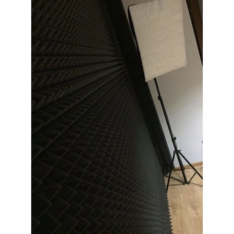 Spumă acustică adezivă VLNY burete 2cm 200x100cm megamix