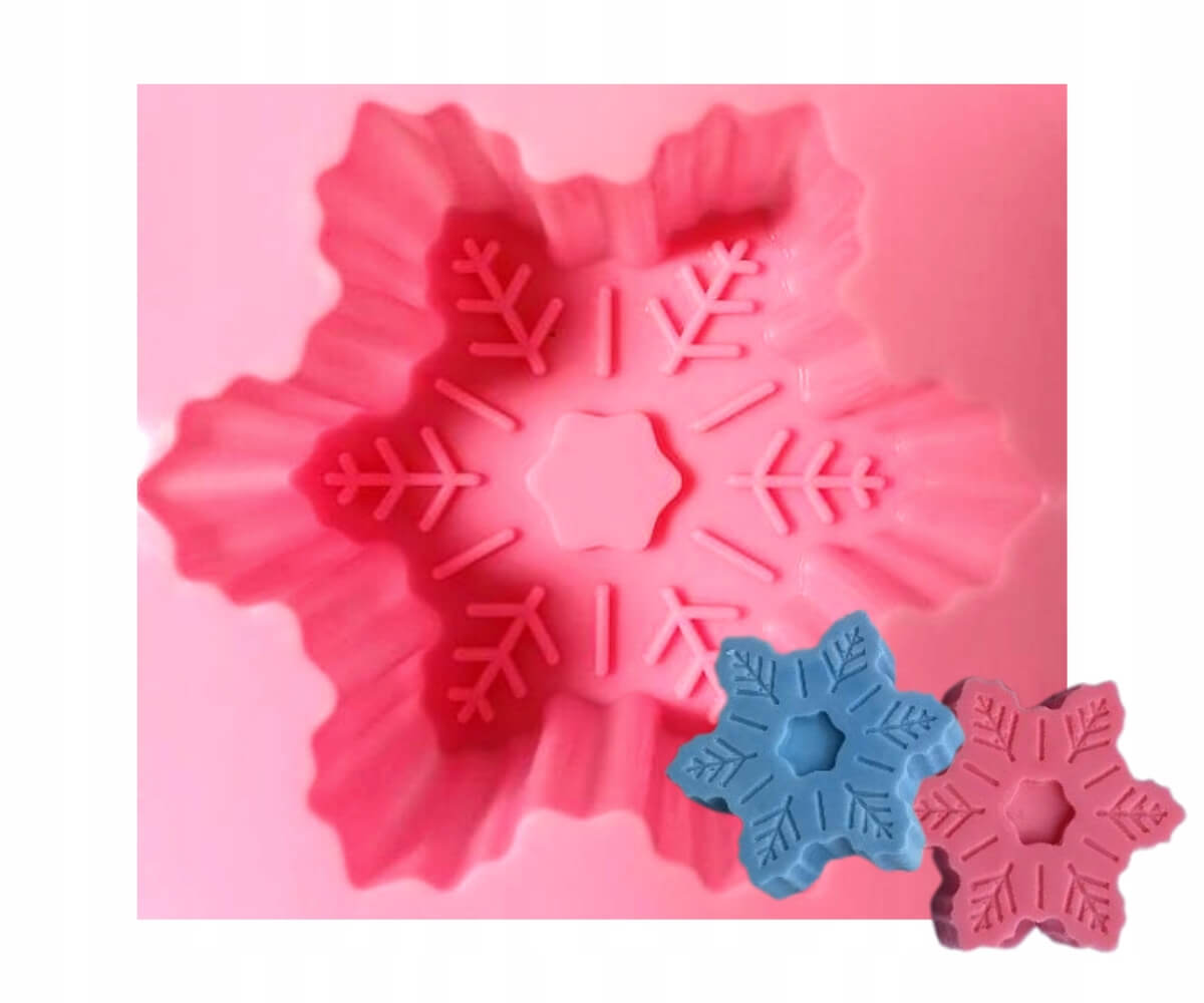 formă de silicon fulg de zăpadă 3 megamix.sk