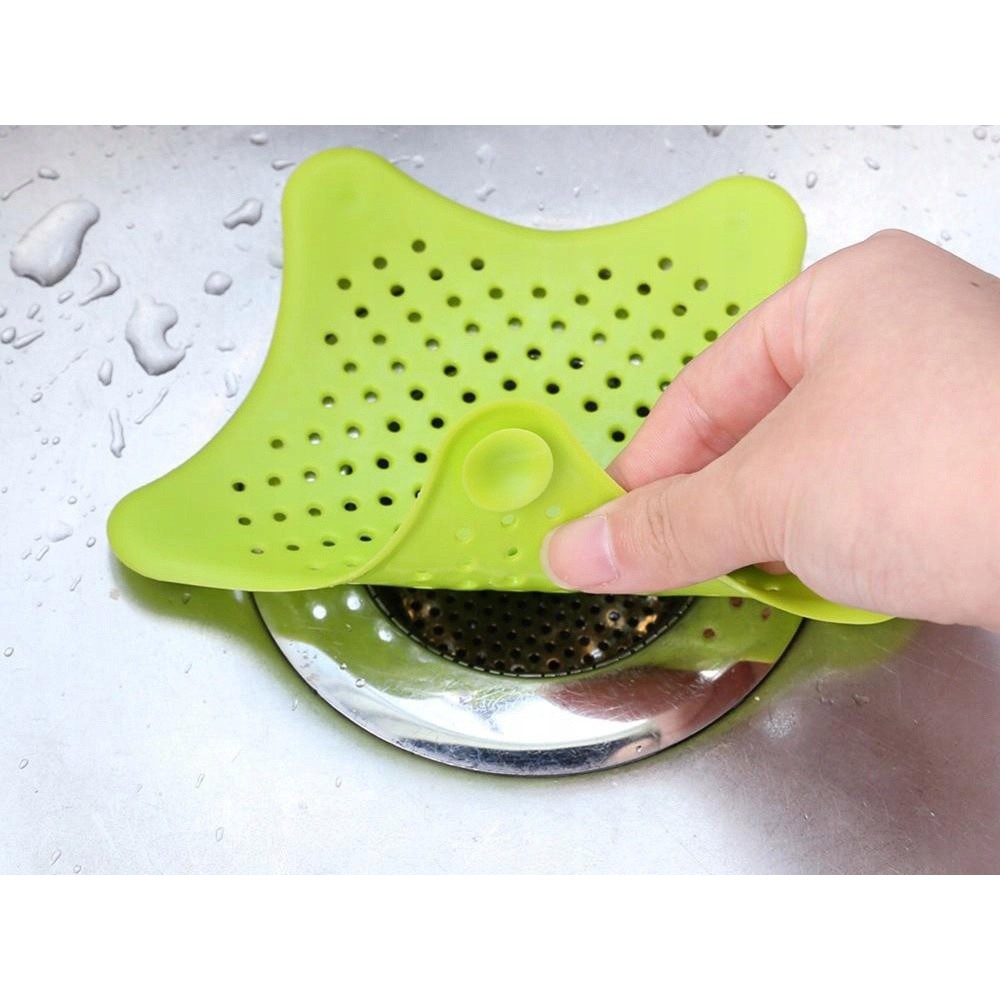 Sita din silicon pentru chiuvetă pentru scurgere 15cm verde megamix.sk