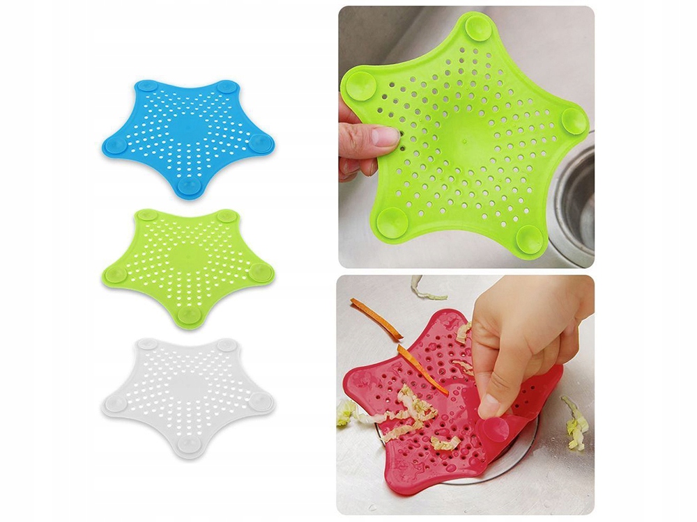 Sita din silicon pentru chiuvetă pentru scurgere 15cm verde megamix.sk