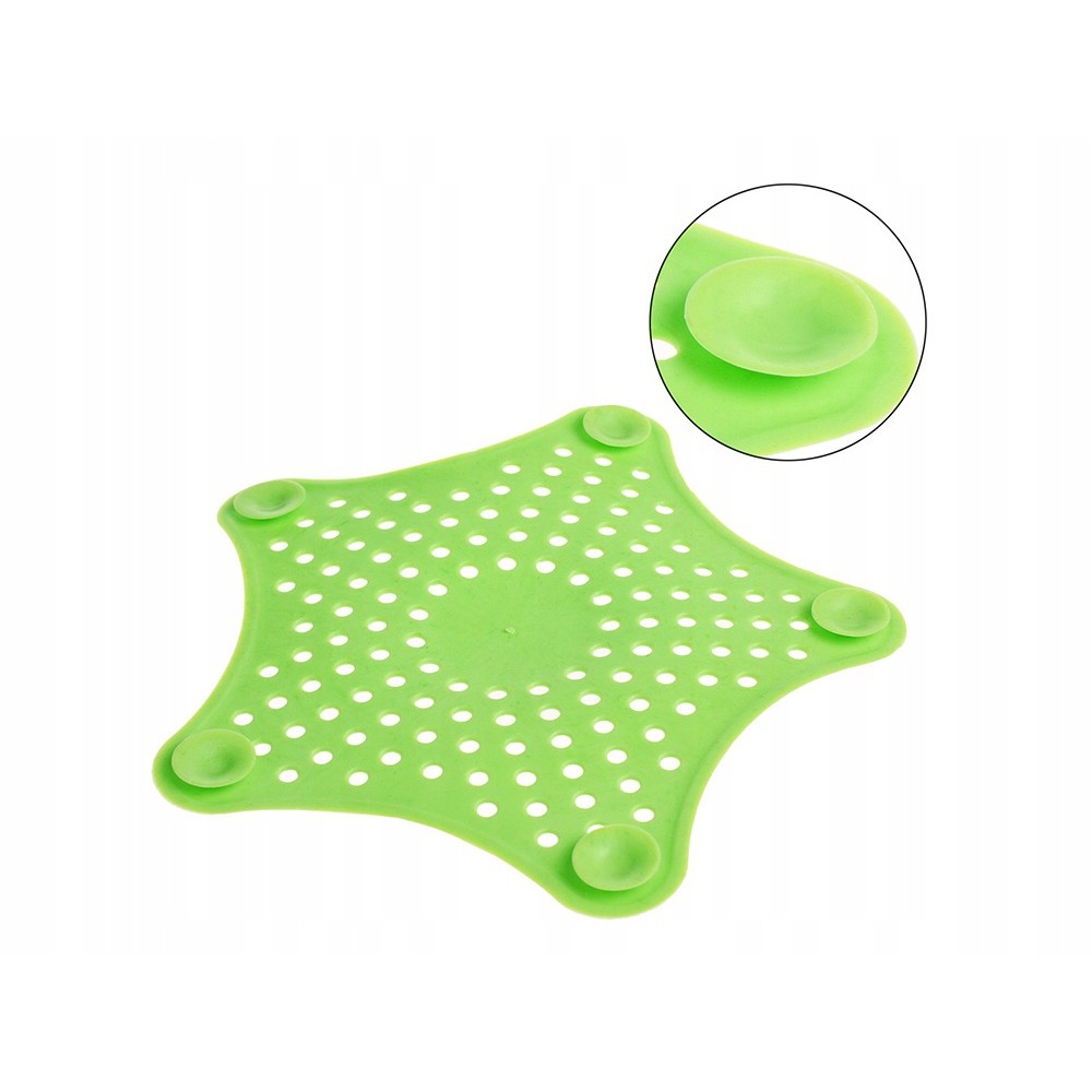 Sita din silicon pentru chiuvetă pentru scurgere 15cm verde megamix.sk