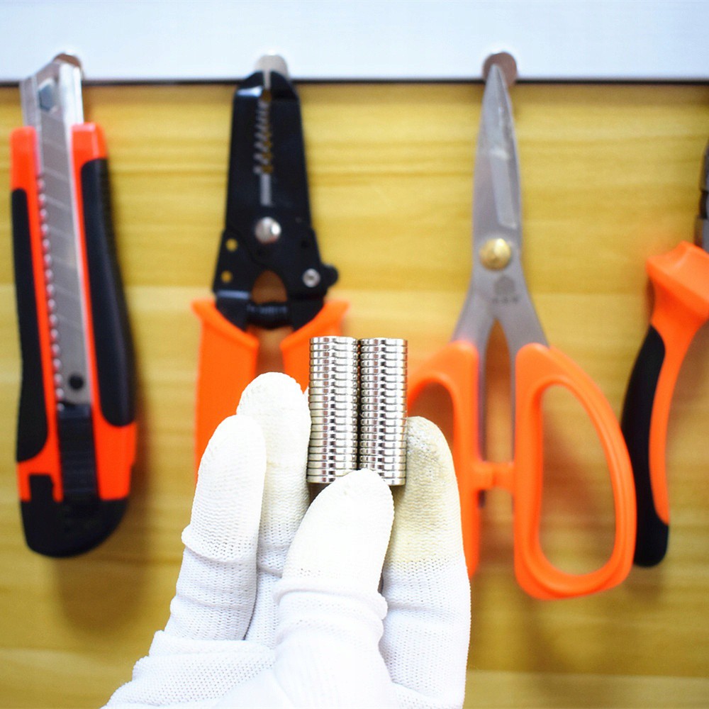 Magnet puternic neodim 10buc 10x2mm roți megamix.sk