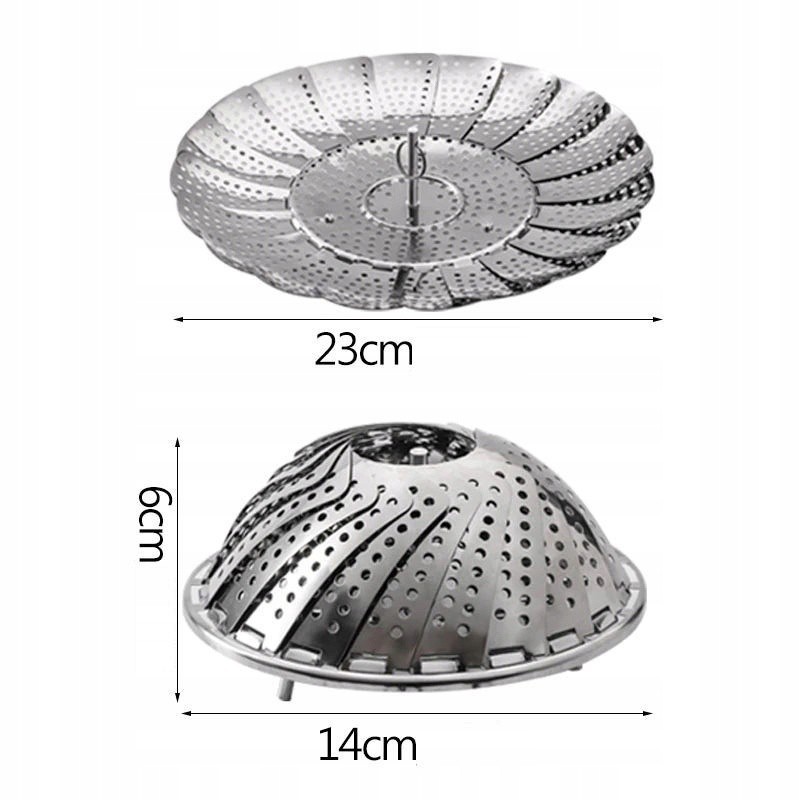 Sita pliabilă pentru gătit la aburi 21 cm megamix.sk