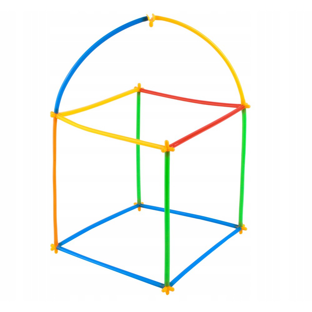 Seturi pentru copii paie conectori 408 buc megamix.sk