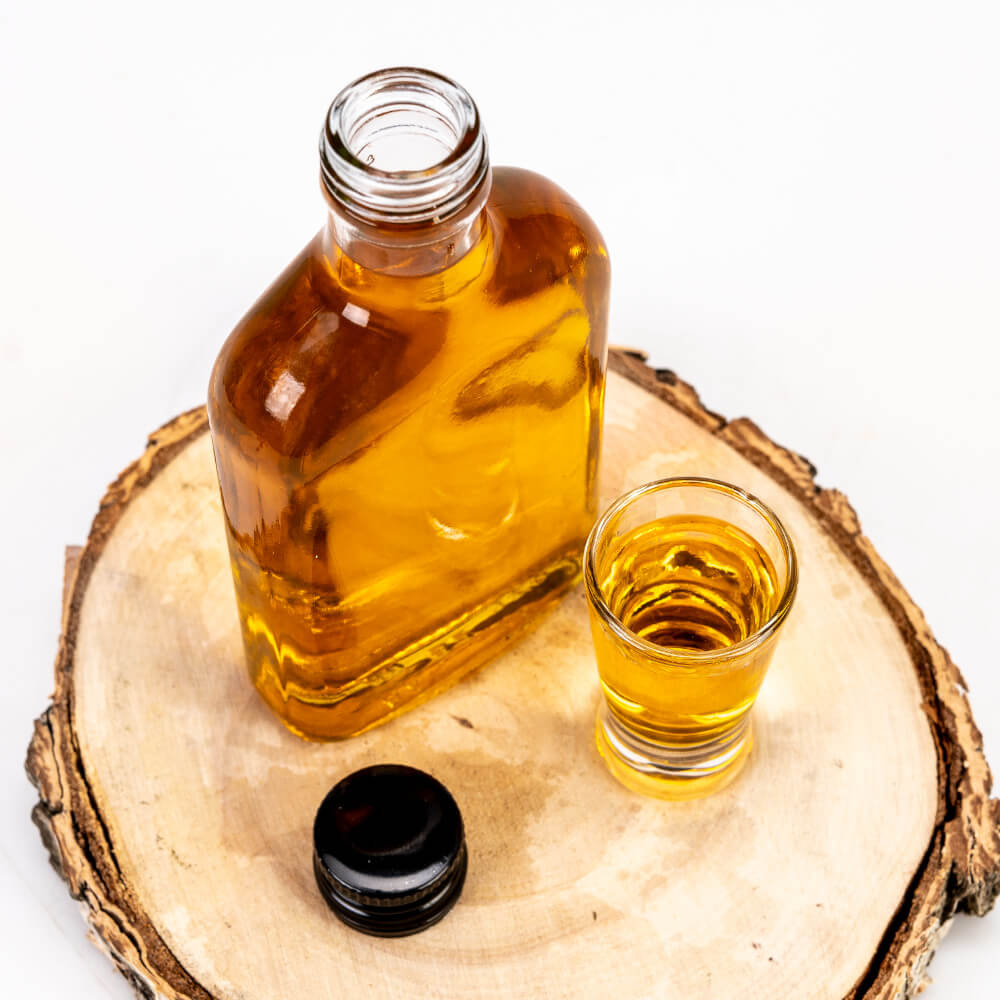 Sticlă de sticlă 200ml 16cm fat megamix.sk