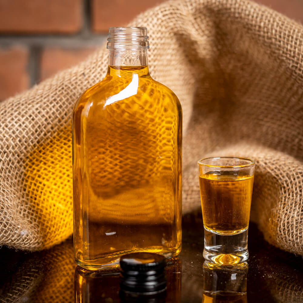 Sticlă de sticlă 200ml 16cm fat megamix.sk