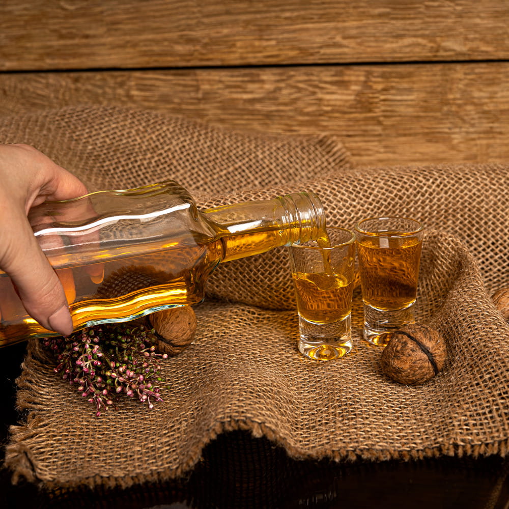 Sticlă de sticlă 200ml 18cm WAVE megamix.sk