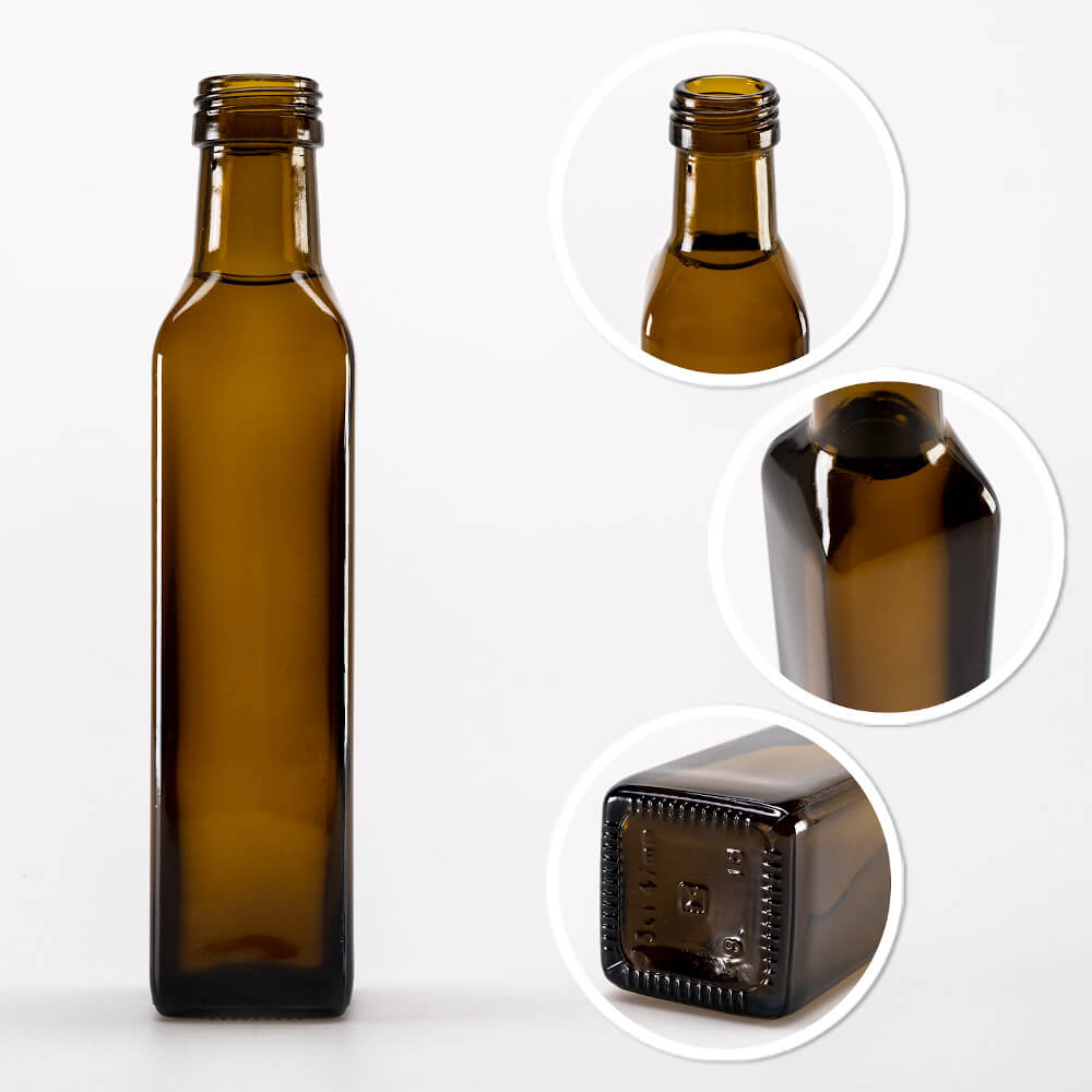 Sticlă de sticlă 250ml 21cm MARASCA olive megamix.sk