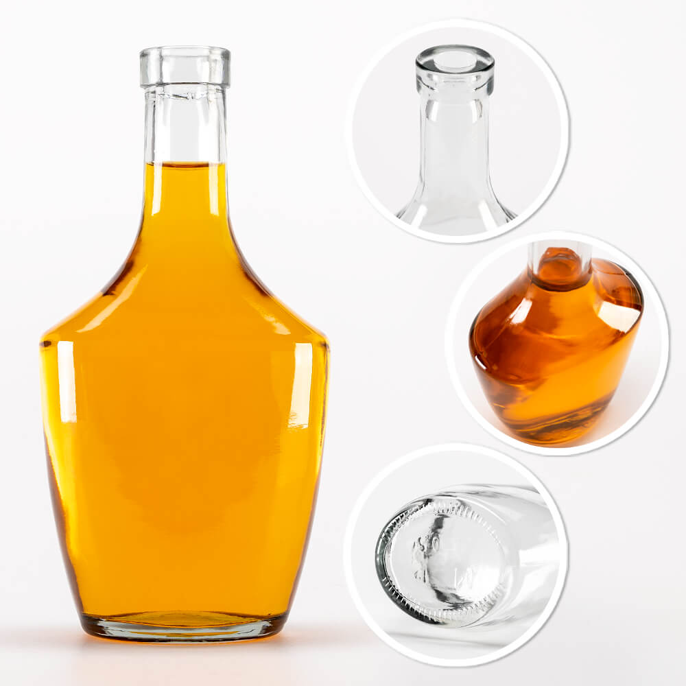 Sticlă de sticlă 500ml 21cm KONESER megamix.sk