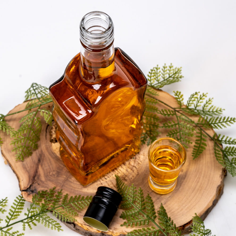 Sticlă de sticlă 500ml 23cm WAVE megamix.sk