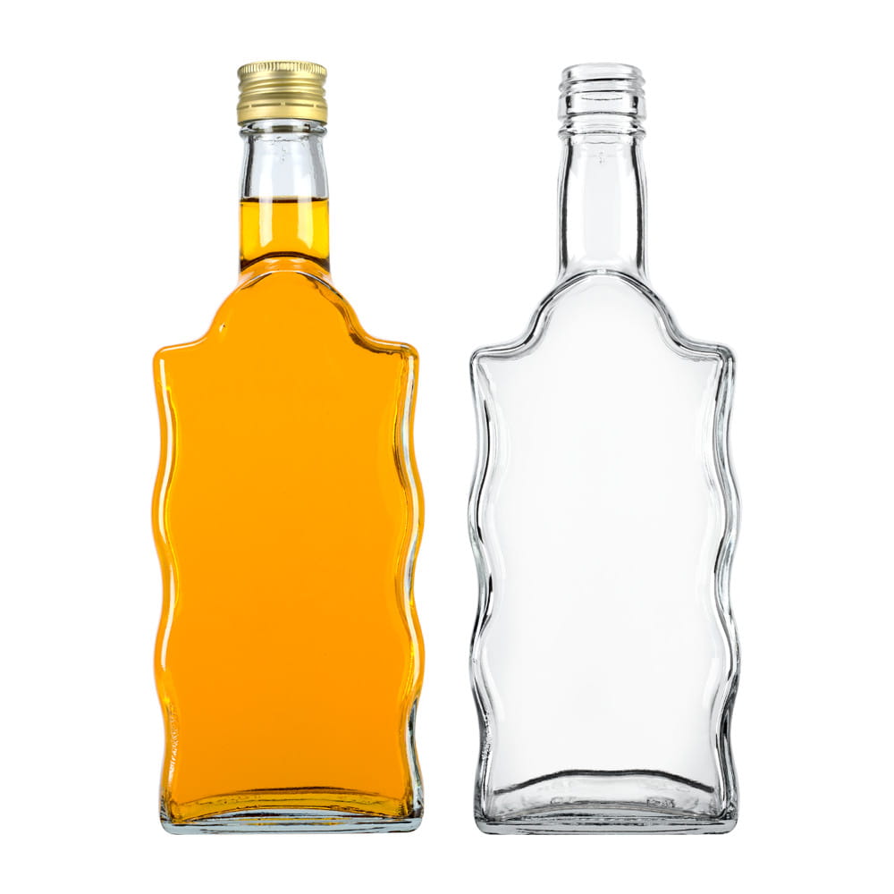 Sticlă de sticlă 500ml 23cm WAVE megamix.sk