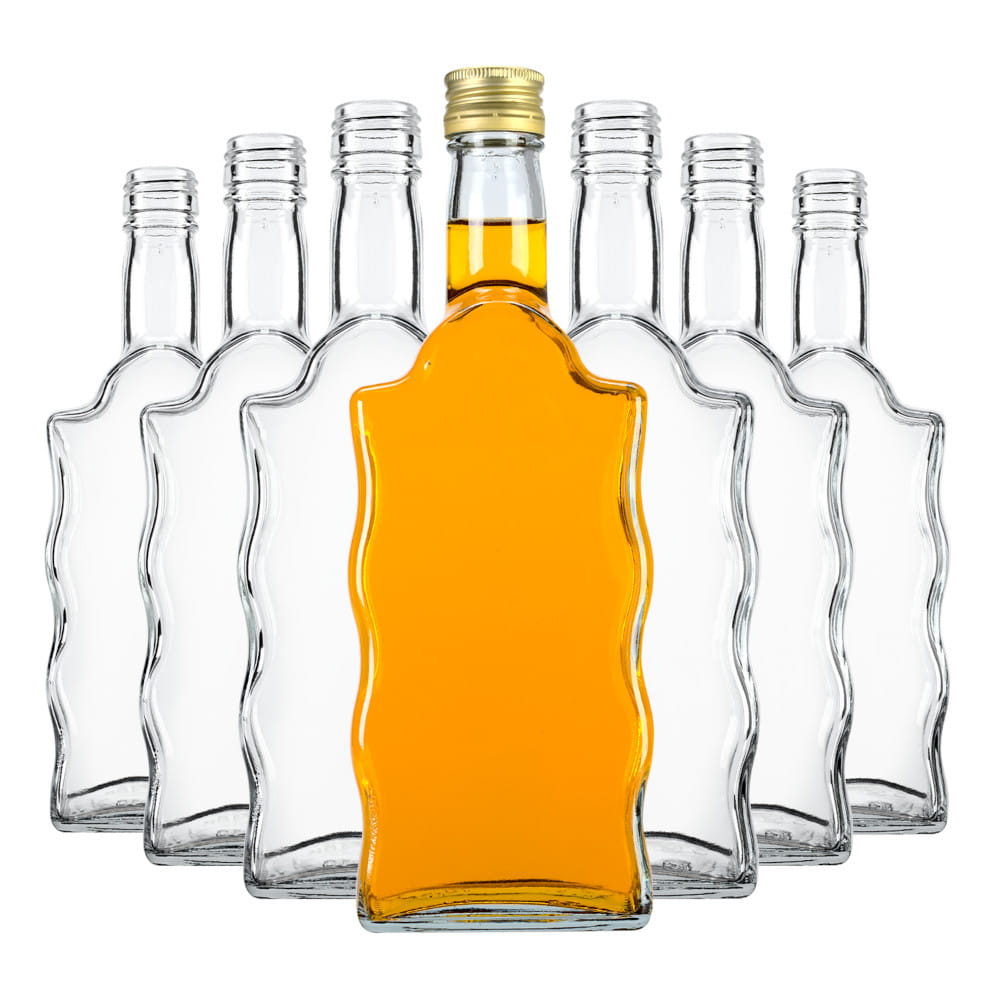 Sticlă de sticlă 500ml 23cm WAVE megamix.sk