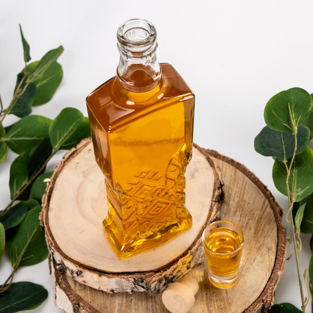 Sticlă de sticlă 500ml 25cm UKRAINKA megamix.sk