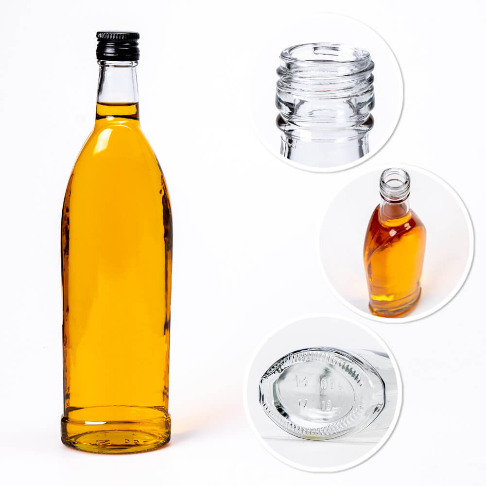 Sticlă de sticlă 500ml 28cm SPARK megamix.sk