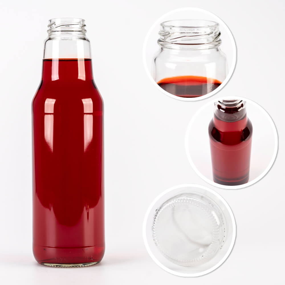 Sticlă de sticlă 750ml 25cm SUC megamix.sk