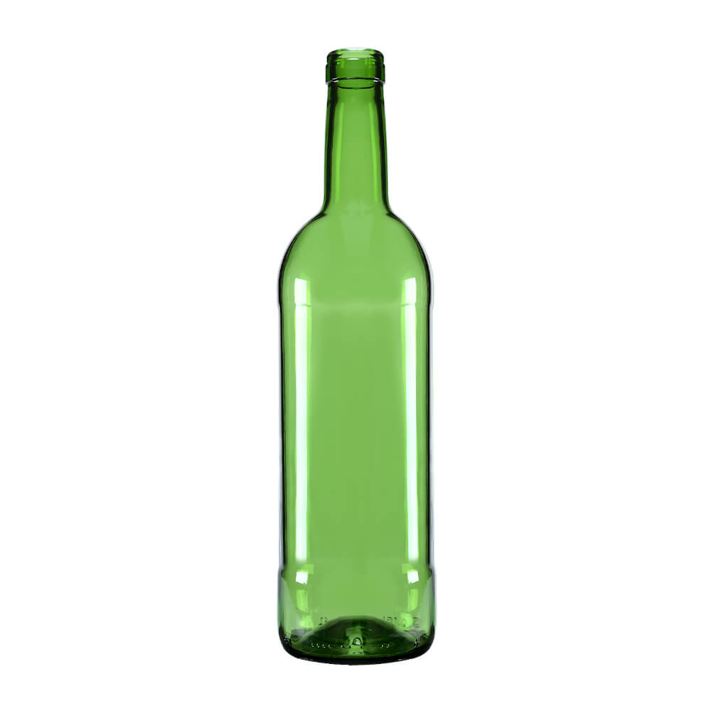 Sticlă de vin 750ml 29cm verde megamix.sk